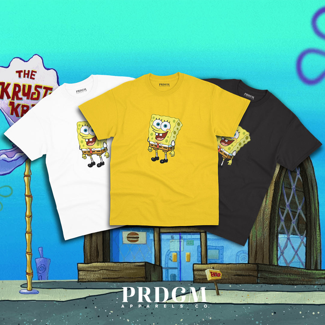 SPONGEBOB SQUAREPANTS TEES | Aesthetic minimal t-shirt designs