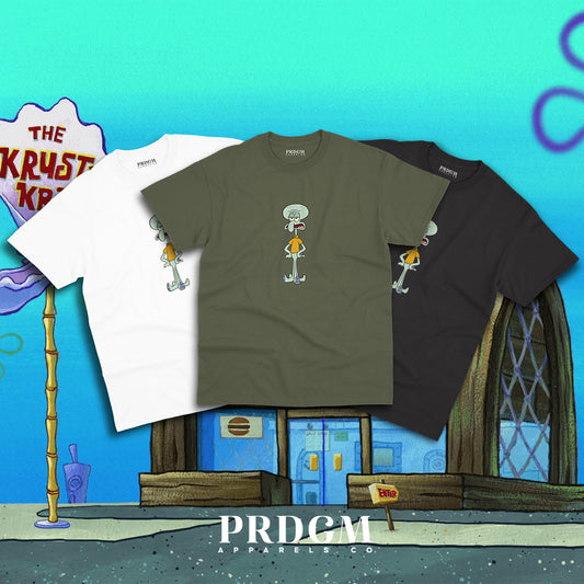 SQUIDWARD TEES | Aesthetic minimal t-shirt designs