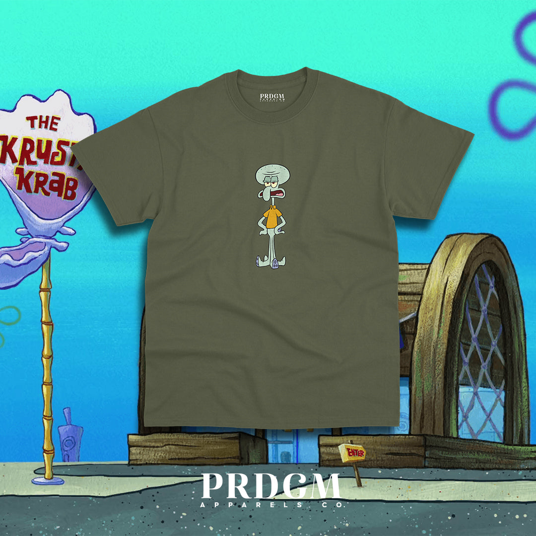 SQUIDWARD TEES | Aesthetic minimal t-shirt designs