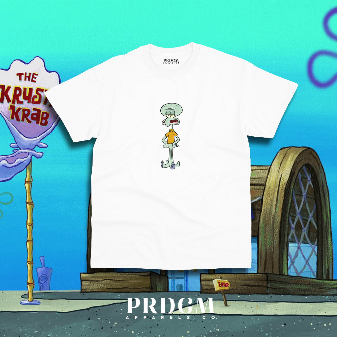 SQUIDWARD TEES | Aesthetic minimal t-shirt designs