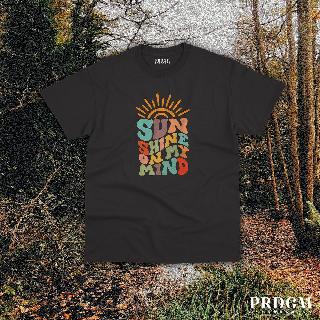 SUNSHINE ON MY MIND TEES | Aesthetic minimal t-shirt designs