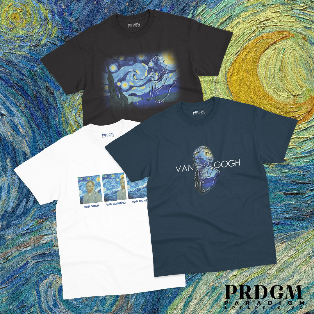 VAN GOGH TEES  | Aesthetic minimal t-shirt designs