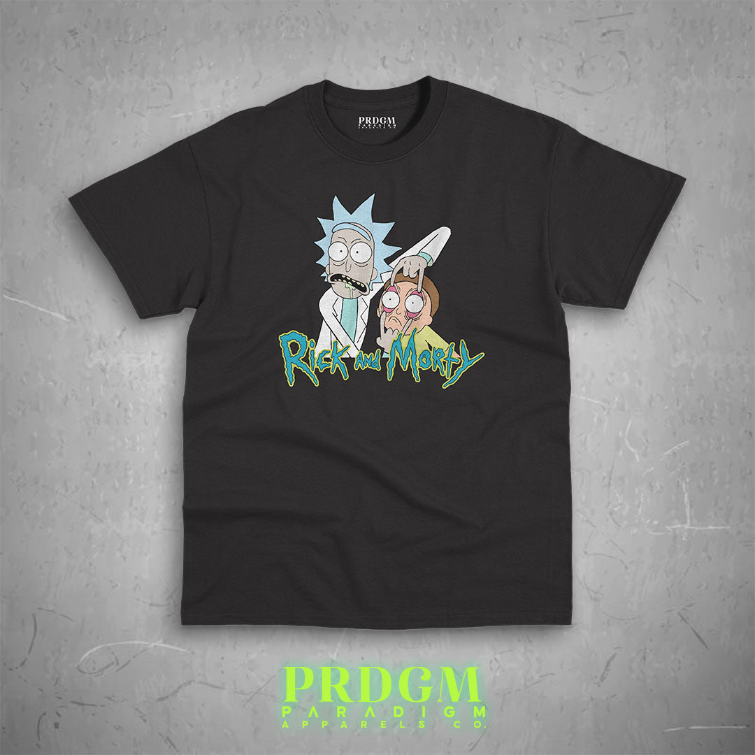 WACKY POSE RICK & MORTY TEES | Aesthetic minimal t-shirt designs