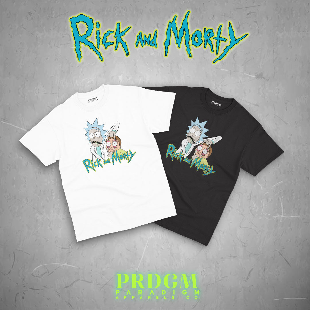 WACKY POSE RICK & MORTY TEES | Aesthetic minimal t-shirt designs