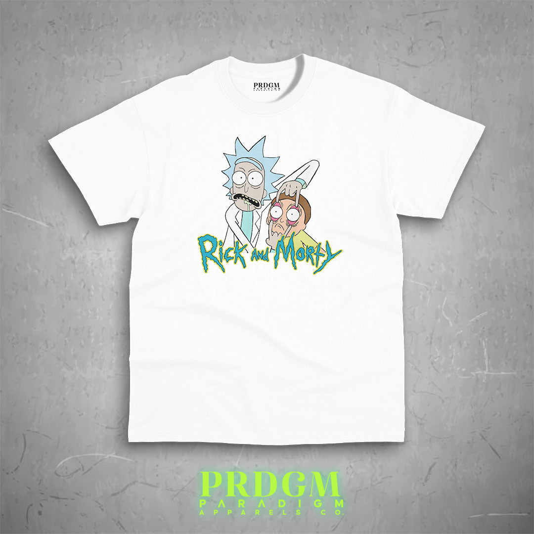 WACKY POSE RICK & MORTY TEES | Aesthetic minimal t-shirt designs