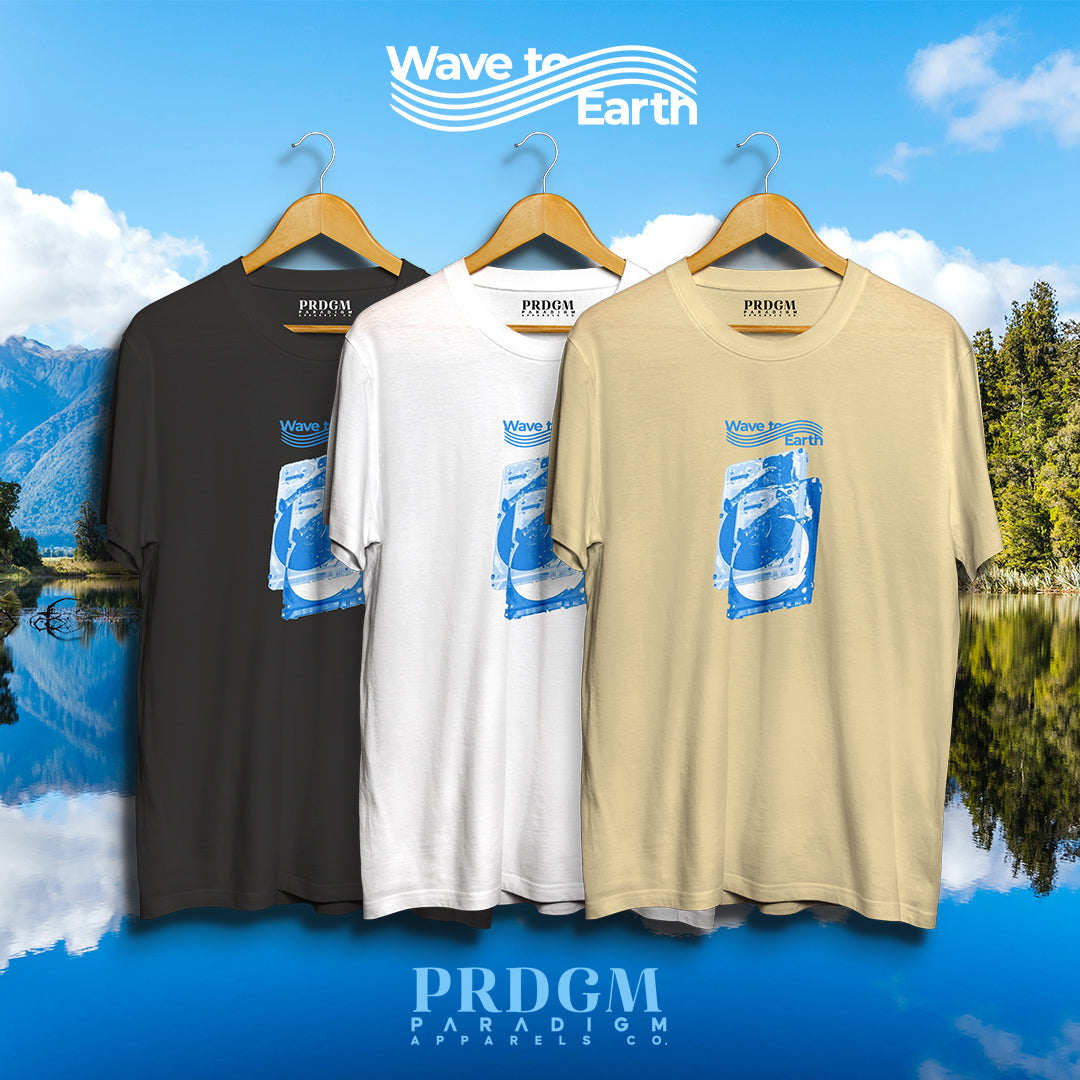 WAVE TO EARTH TEES | Aesthetic minimal t-shirt designs