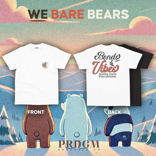 WE BARE BEARS QUOTES 2 TEES | Aesthetic minimal t-shirt designs