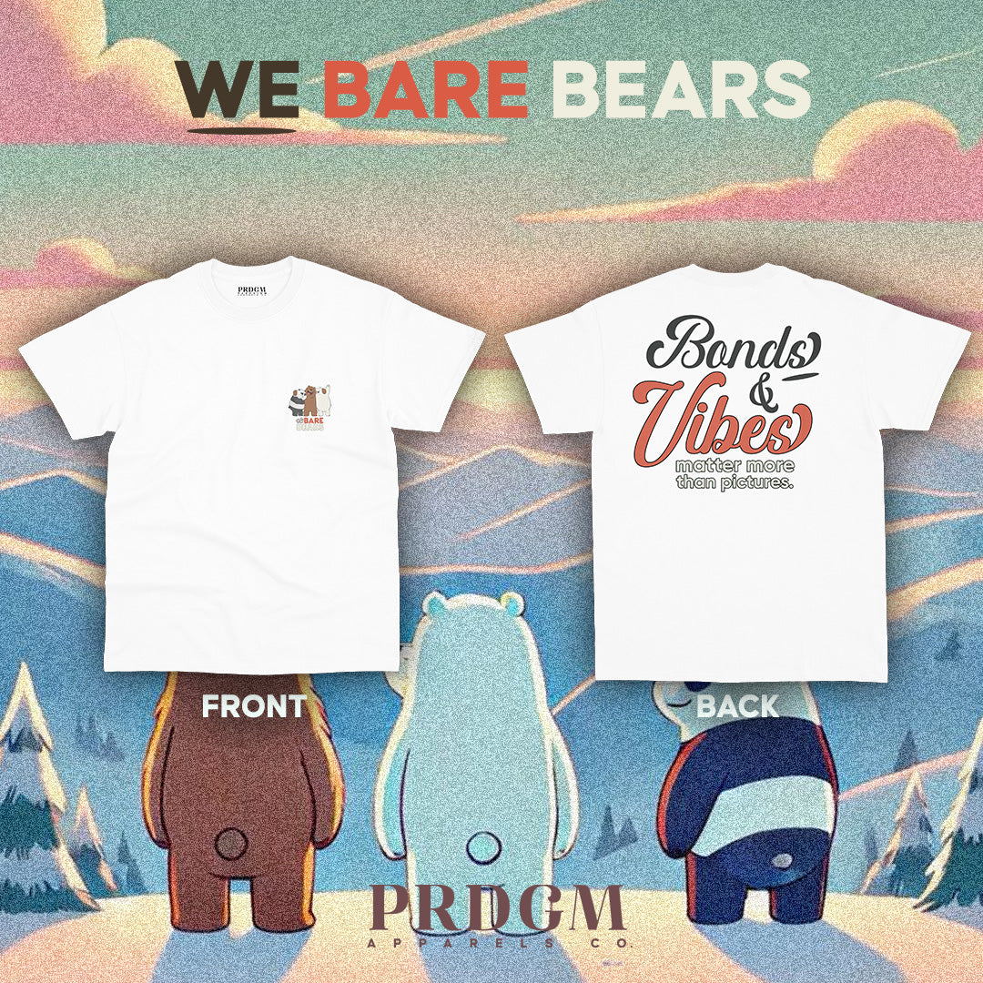 WE BARE BEARS QUOTES 2 TEES | Aesthetic minimal t-shirt designs