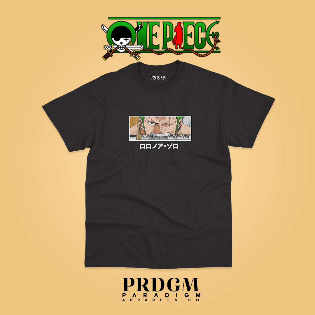 ZORO ONE PIECE | Aesthetic minimal t-shirt designs