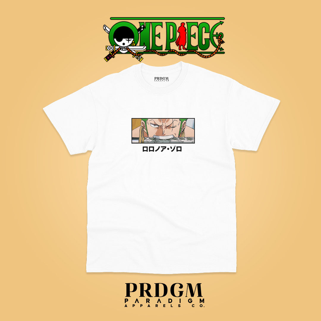 ZORO ONE PIECE | Aesthetic minimal t-shirt designs